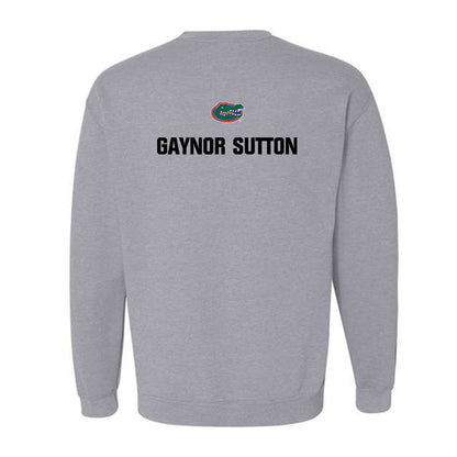 Florida - NCAA Women's Track & Field : Sydney Gaynor Sutton - Sports Shersey Crewneck Sweatshirt-1