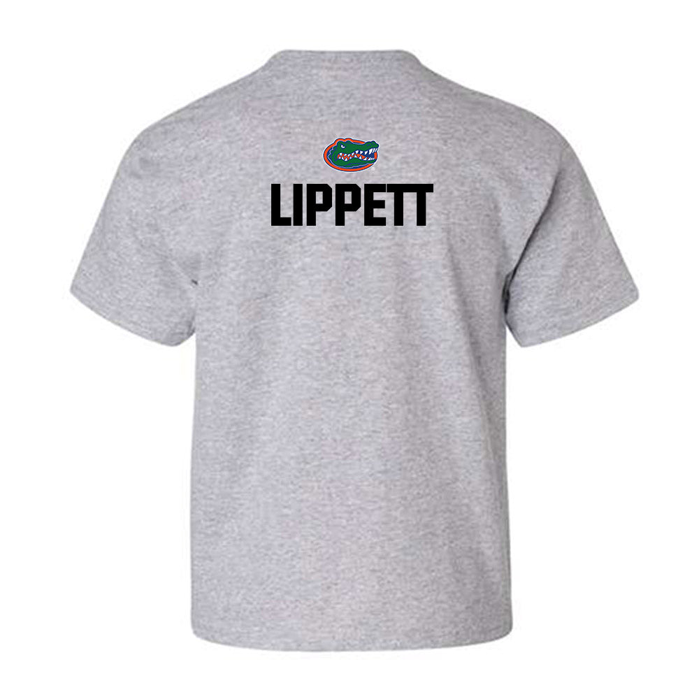Florida - NCAA Men's Track & Field : Jaden Lippett - Sports Shersey Youth T-Shirt-1