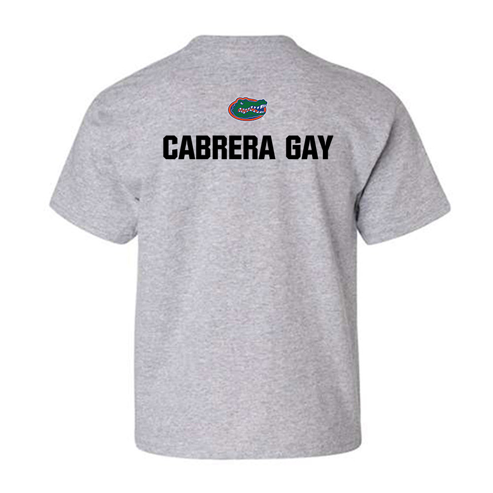 Florida - NCAA Men's Track & Field : Leikel Cabrera Gay - Sports Shersey Youth T-Shirt-1