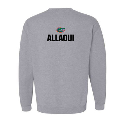 Florida - NCAA Men's Track & Field : Oussama Allaoui - Sports Shersey Crewneck Sweatshirt-1
