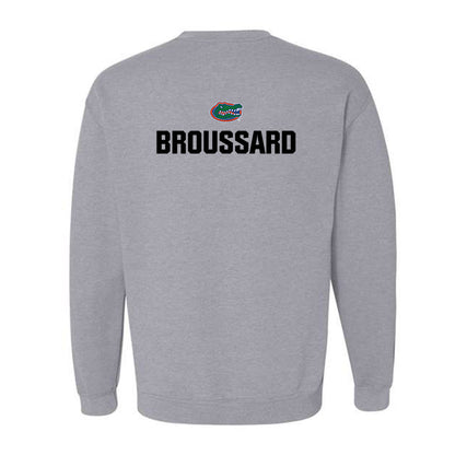 Florida - NCAA Men's Track & Field : Aidan Broussard - Sports Shersey Crewneck Sweatshirt