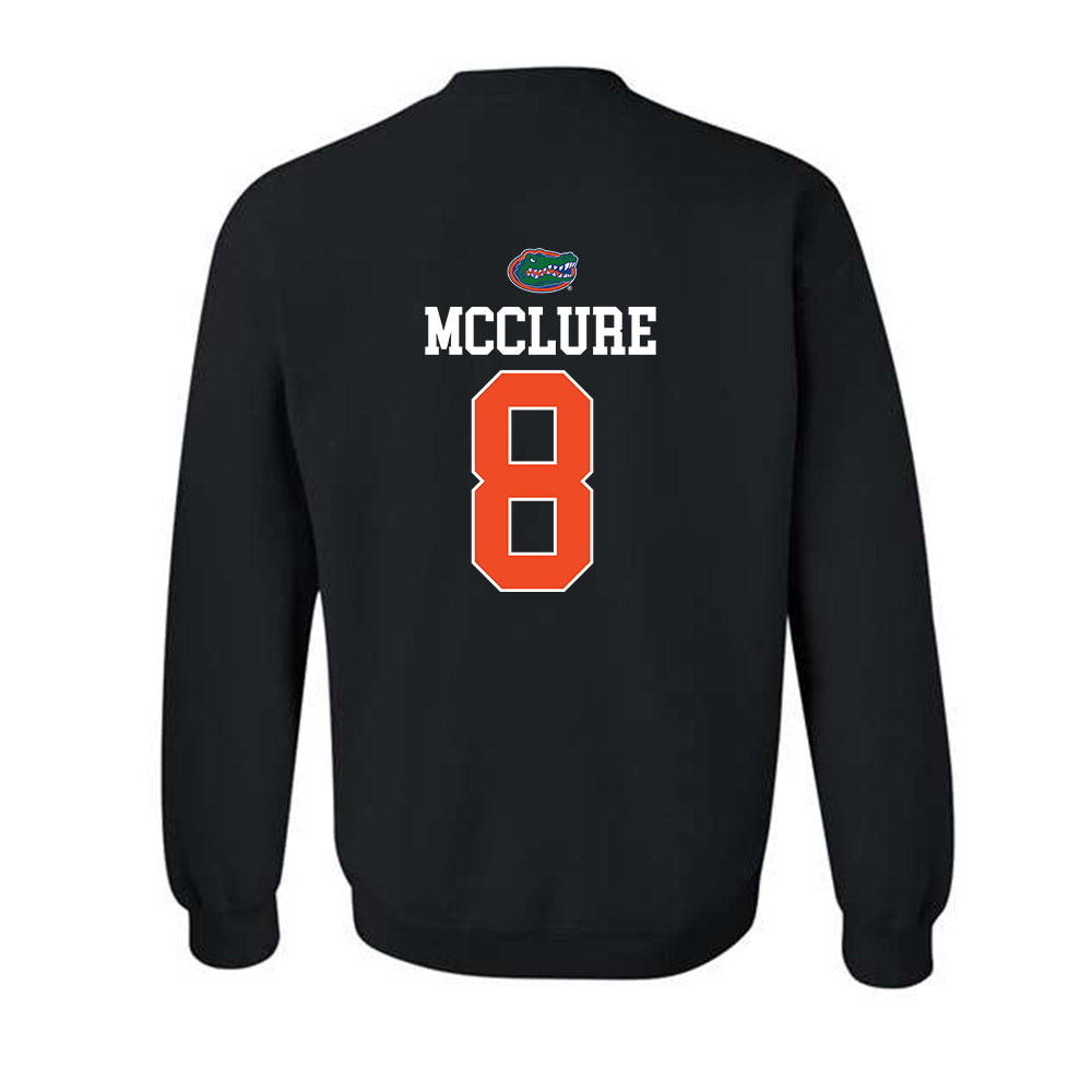Florida - NCAA Women's Soccer : Charlotte McClure - Sports Shersey Crewneck Sweatshirt-1