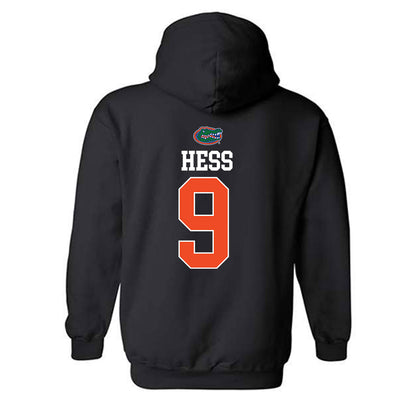 Florida - NCAA Women's Soccer : Addison Hess - Sports Shersey Hooded Sweatshirt-1
