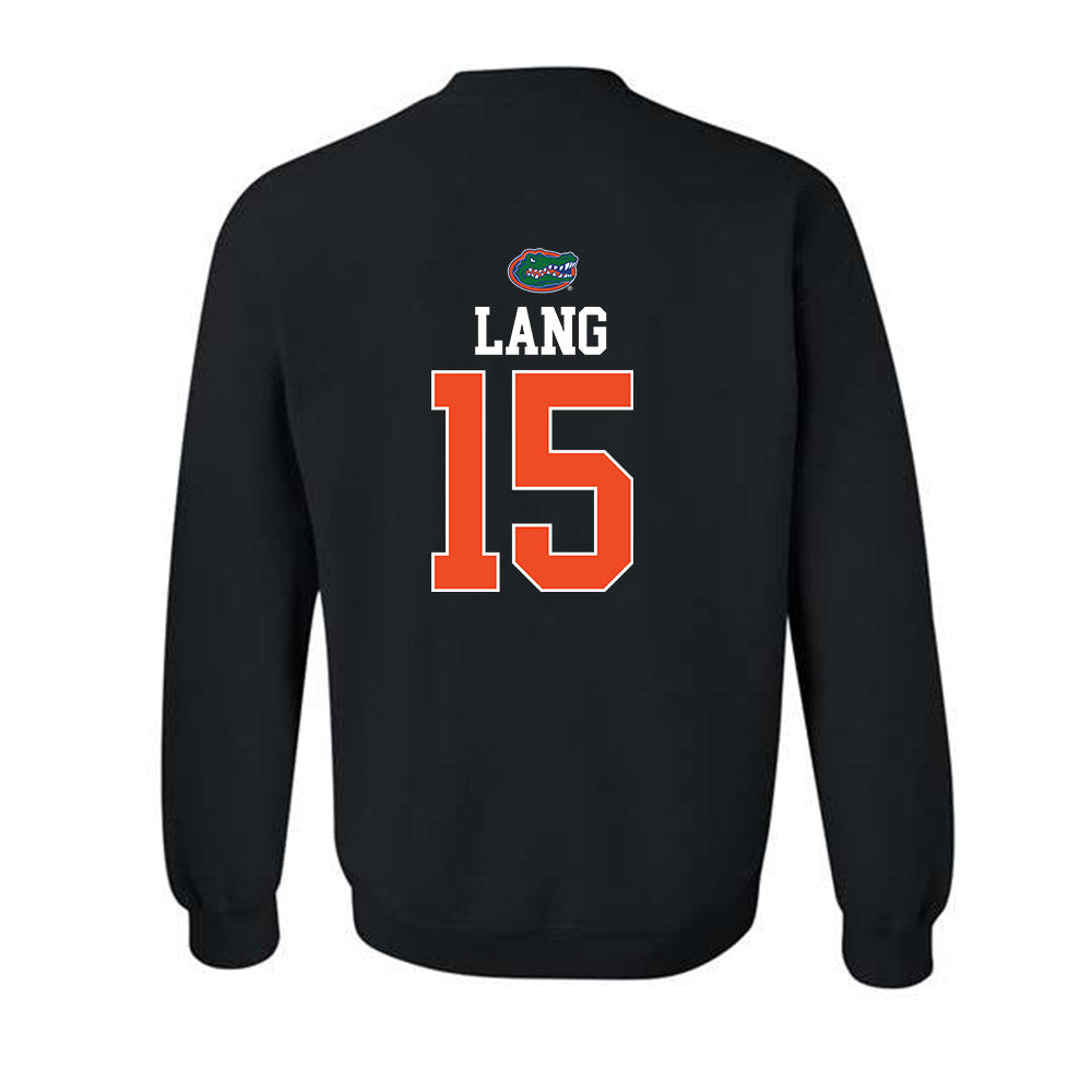 Florida - NCAA Women's Soccer : Addy Lang - Sports Shersey Crewneck Sweatshirt-1