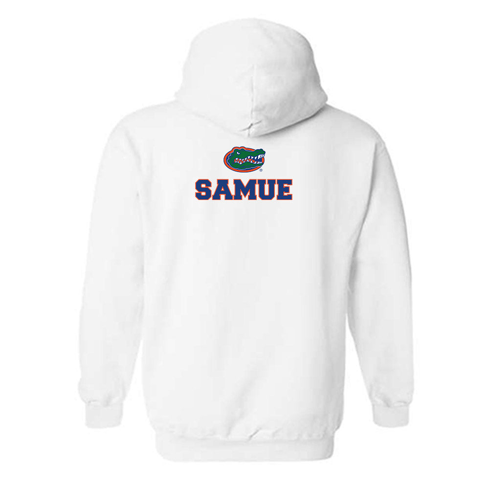 Florida - NCAA Women's Track & Field : Aleesa Samue - Hooded Sweatshirt-1