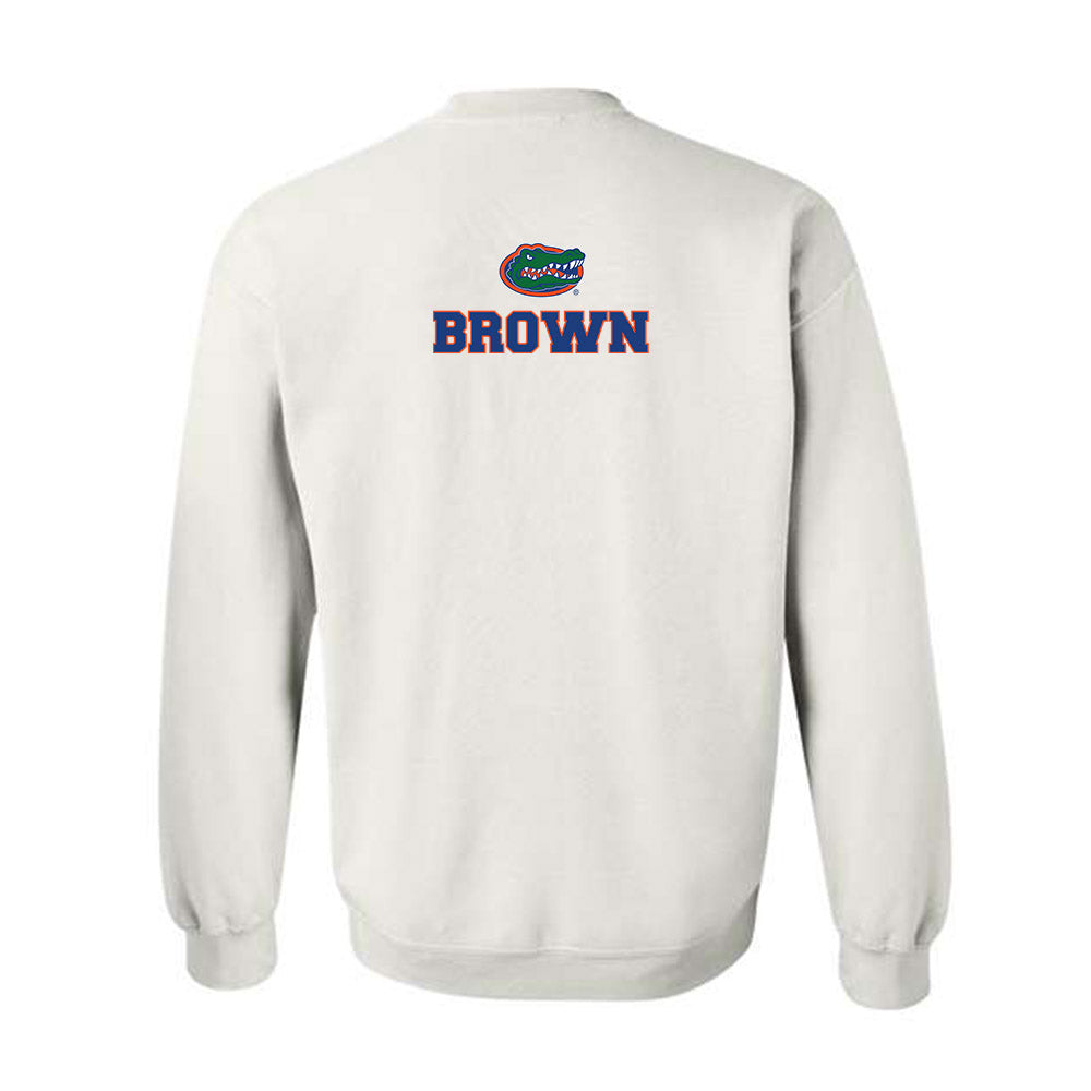 Florida - NCAA Women's Track & Field : Jade Brown - Crewneck Sweatshirt-1