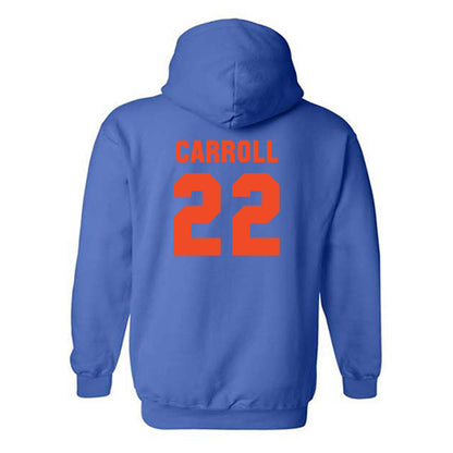Florida - NCAA Women's Lacrosse : Madison Carroll - Sports Shersey Hooded Sweatshirt-1