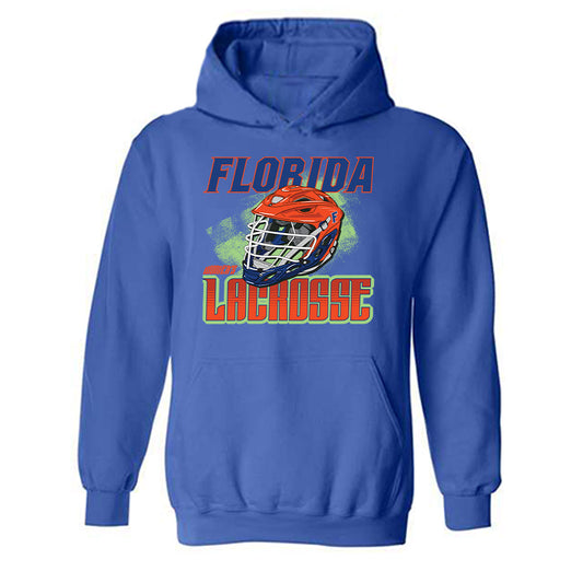 Florida - NCAA Women's Lacrosse : Boo DeWitt - Sports Shersey Hooded Sweatshirt-0