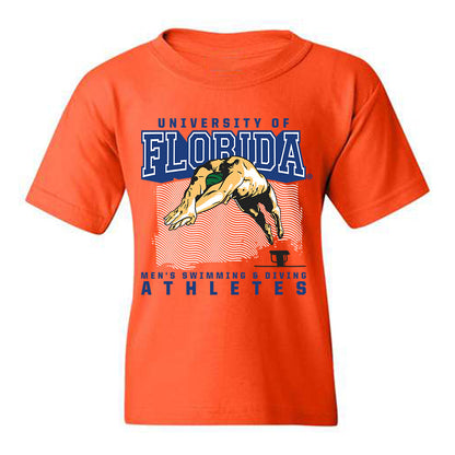 Florida - NCAA Men's Swimming & Diving : Matthew Cairns - Sports Shersey Youth T-Shirt
