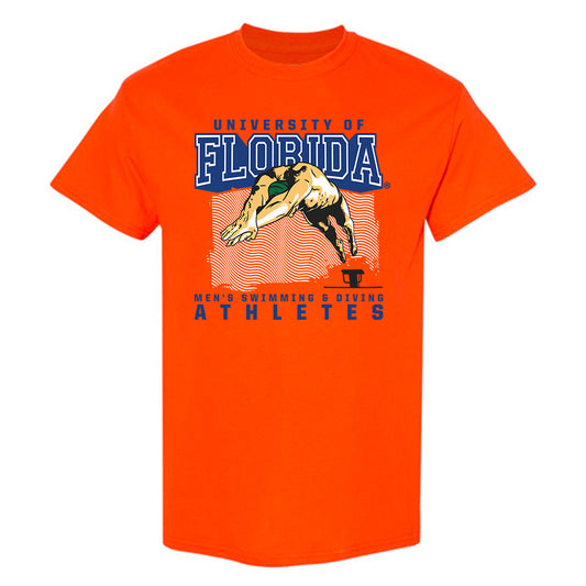Florida - NCAA Men's Swimming & Diving : Matthew Cairns - Sports Shersey T-Shirt
