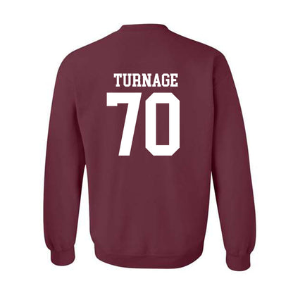 Mississippi State - NCAA Football : Breyden Turnage - Classic Shersey Crewneck Sweatshirt-1