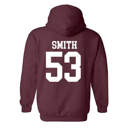 Mississippi State - NCAA Football : Brennan Smith - Classic Shersey Hooded Sweatshirt-1