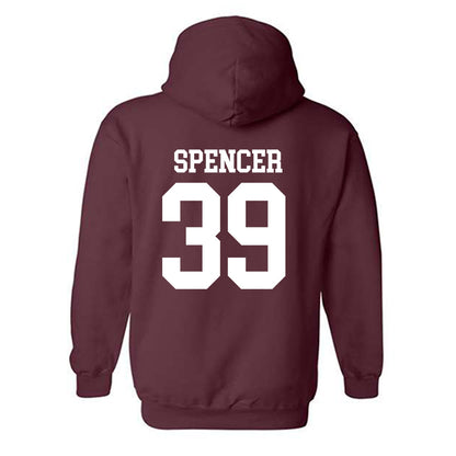 Mississippi State - NCAA Baseball : Patrick Spencer - Classic Shersey Hooded Sweatshirt-1