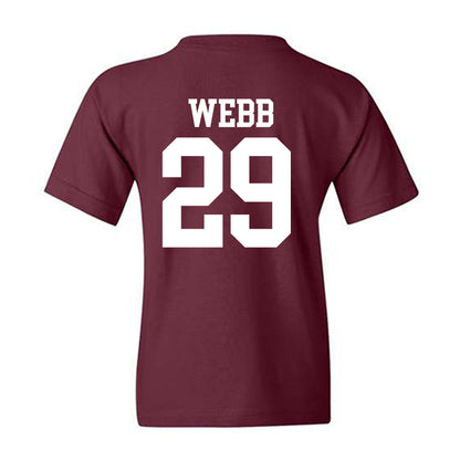 Mississippi State - NCAA Baseball : Maddox Webb - Classic Shersey Youth T-Shirt-1