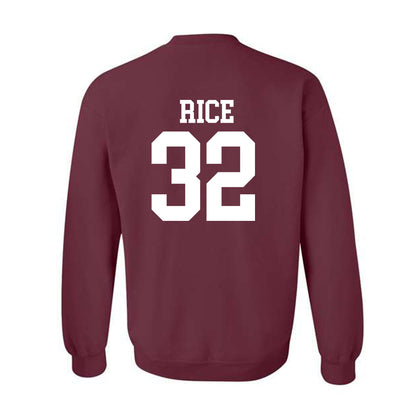 Mississippi State - NCAA Football : AJ Rice - Classic Shersey Crewneck Sweatshirt-1