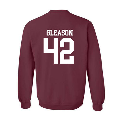 Mississippi State - NCAA Baseball : Jack Gleason - Classic Shersey Crewneck Sweatshirt-1