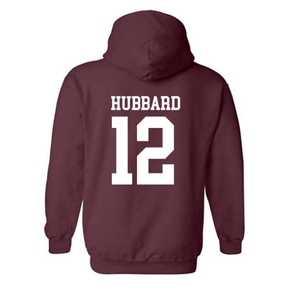 Mississippi State - NCAA Men's Basketball : Josh Hubbard - Classic Shersey Hooded Sweatshirt-1