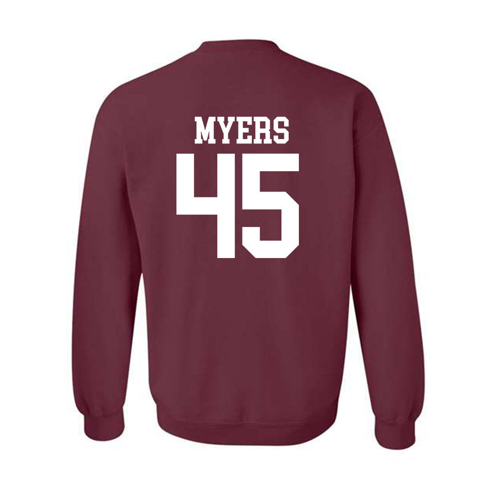 Mississippi State - NCAA Football : Ethan Myers - Classic Shersey Crewneck Sweatshirt-1