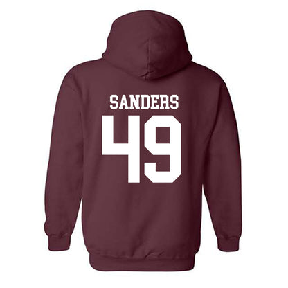 Mississippi State - NCAA Baseball : Gatlin Sanders - Classic Shersey Hooded Sweatshirt-1