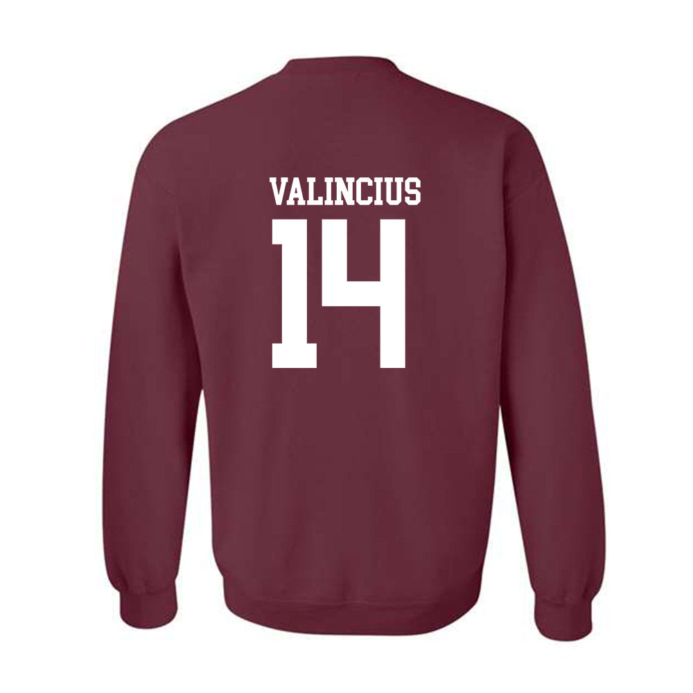 Mississippi State - NCAA Baseball : Vytas Valincius - Classic Shersey Crewneck Sweatshirt-1