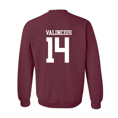 Mississippi State - NCAA Baseball : Vytas Valincius - Classic Shersey Crewneck Sweatshirt-1