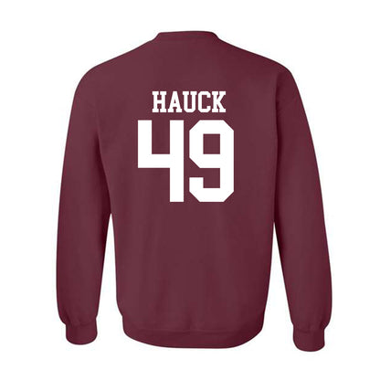 Mississippi State - NCAA Football : Marlon Hauck - Classic Shersey Crewneck Sweatshirt-1