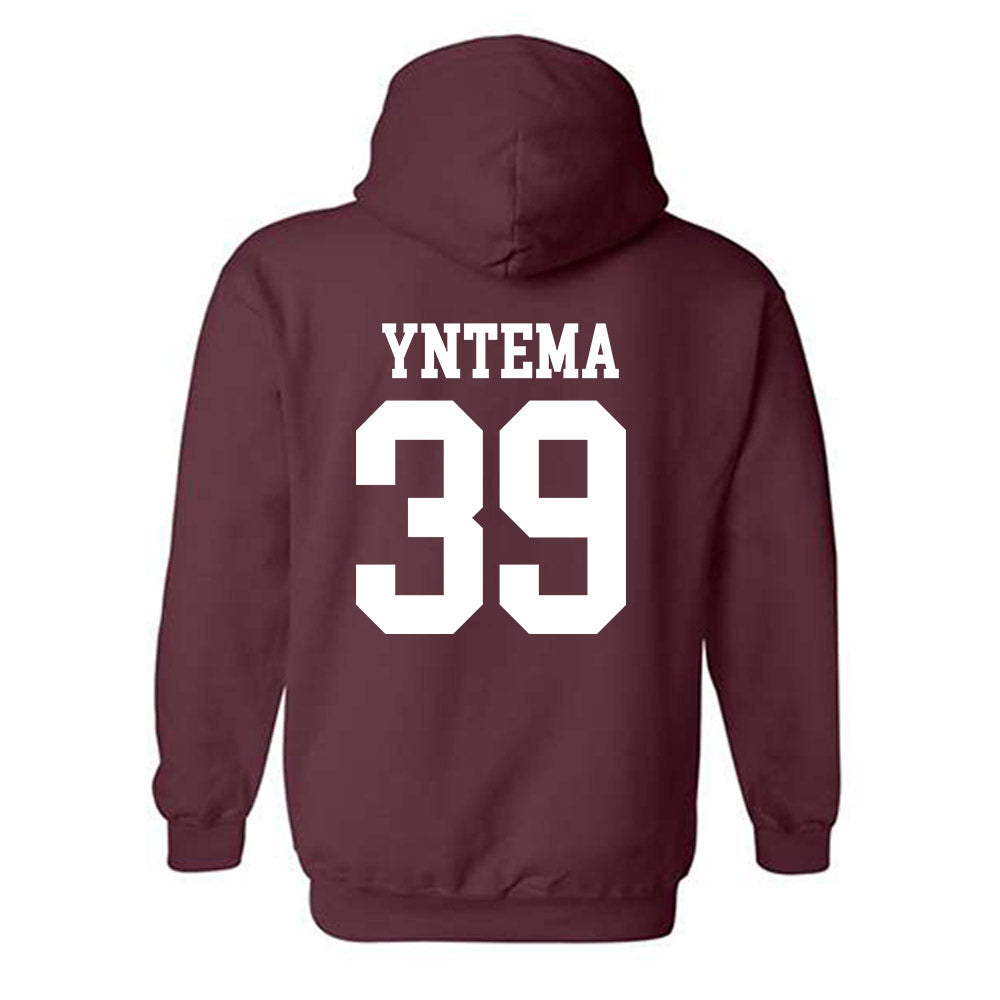 Mississippi State - NCAA Baseball : Graham Yntema - Classic Shersey Hooded Sweatshirt-1