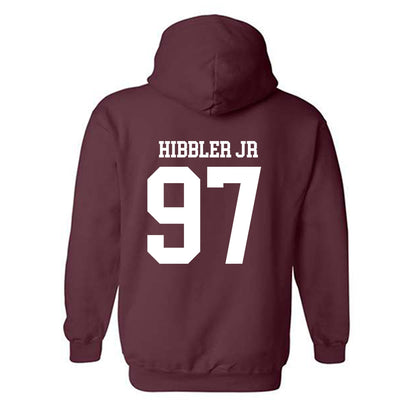 Mississippi State - NCAA Football : Terrance Hibbler Jr - Classic Shersey Hooded Sweatshirt-1