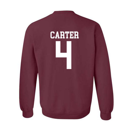 Mississippi State - NCAA Women's Basketball : Jessika Carter - Classic Shersey Crewneck Sweatshirt-1