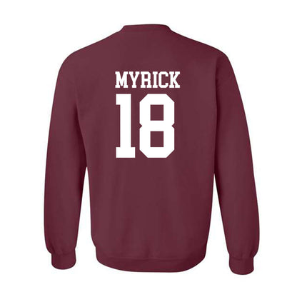Mississippi State - NCAA Women's Volleyball : Lauren Myrick - Classic Shersey Crewneck Sweatshirt-1