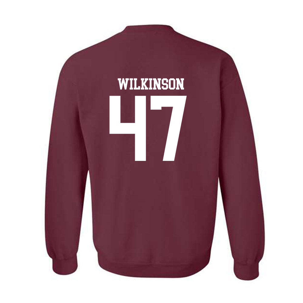 Mississippi State - NCAA Football : William Wilkinson - Classic Shersey Crewneck Sweatshirt-1