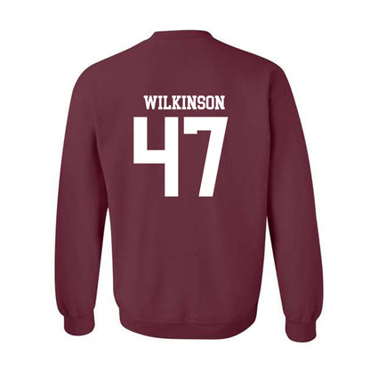 Mississippi State - NCAA Football : William Wilkinson - Classic Shersey Crewneck Sweatshirt-1