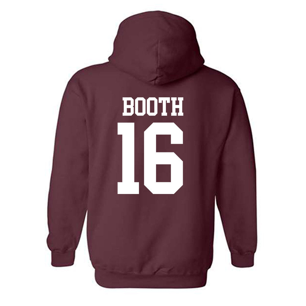 Mississippi State - NCAA Baseball : Braden Booth - Classic Shersey Hooded Sweatshirt-1