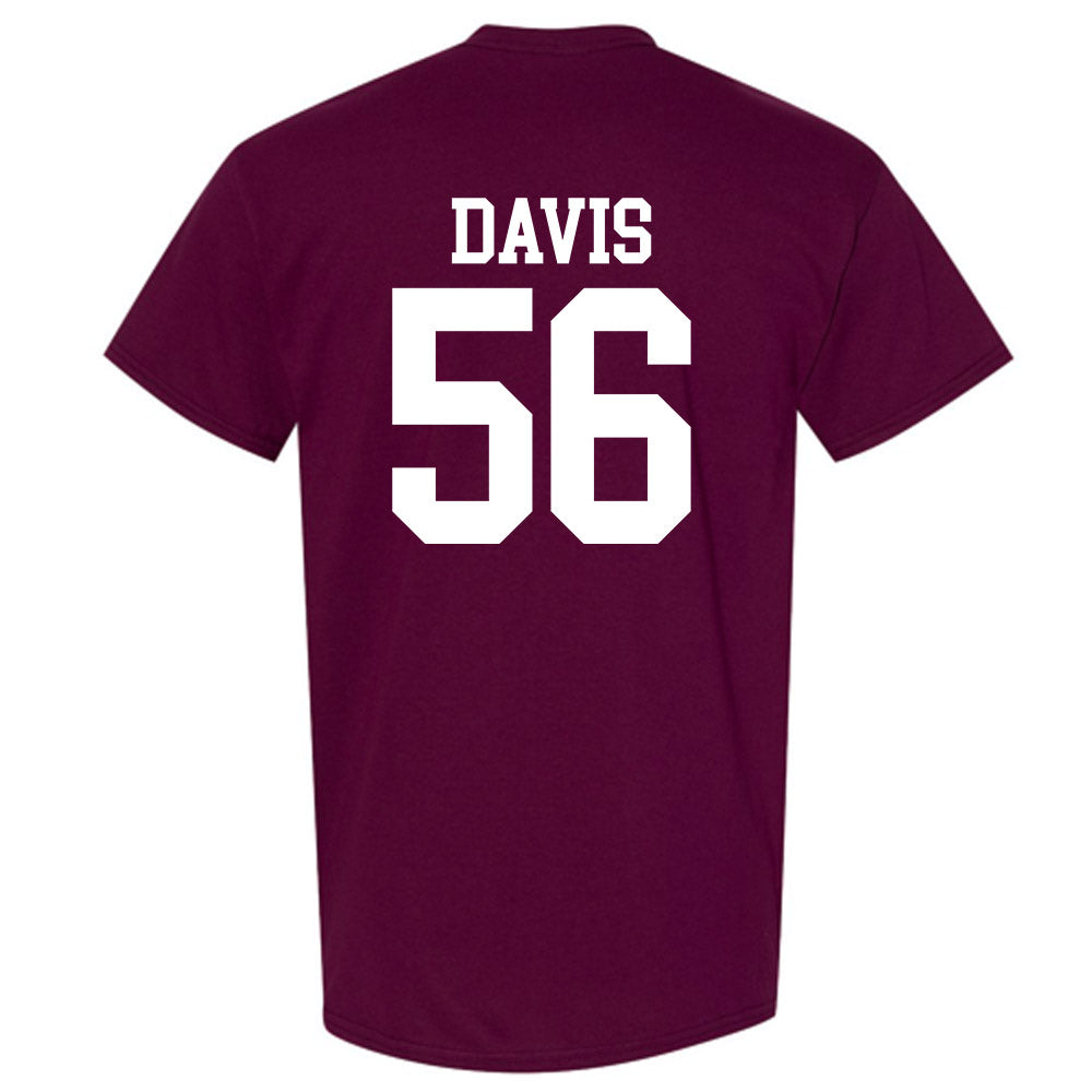 Mississippi State - NCAA Football : Wesley Davis - Classic Shersey T-Shirt-1