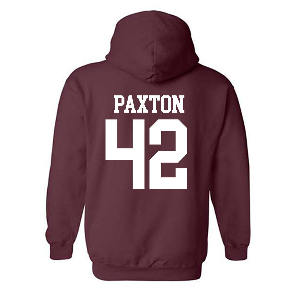 Mississippi State - NCAA Football : Sam Paxton - Classic Shersey Hooded Sweatshirt-1