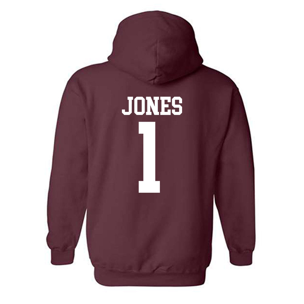 Mississippi State - NCAA Football : Kelley Jones - Classic Shersey Hooded Sweatshirt-1