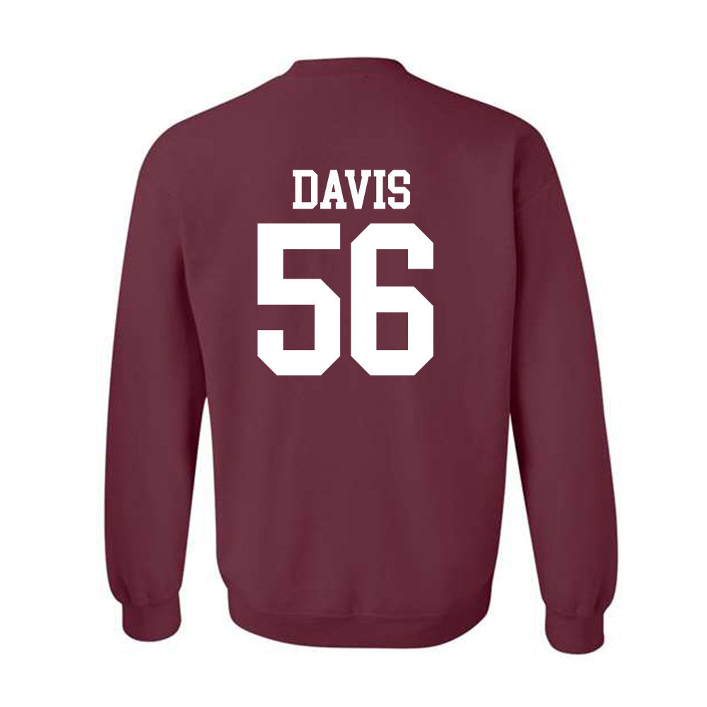 Mississippi State - NCAA Football : Wesley Davis - Classic Shersey Crewneck Sweatshirt-1