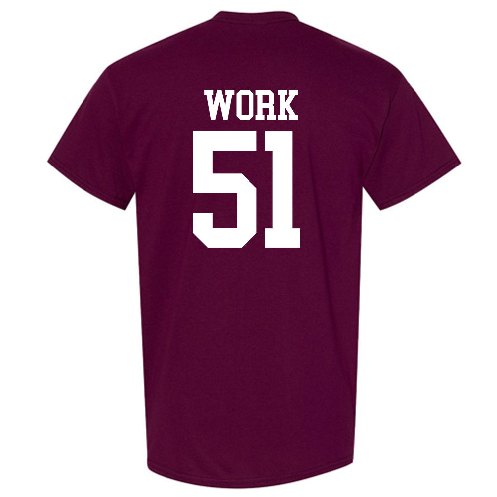 Mississippi State - NCAA Football : Luke Work - Classic Shersey T-Shirt-1