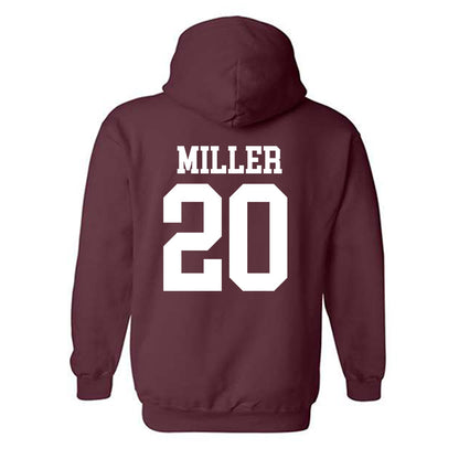 Mississippi State - NCAA Baseball : Maddox Miller - Classic Shersey Hooded Sweatshirt-1