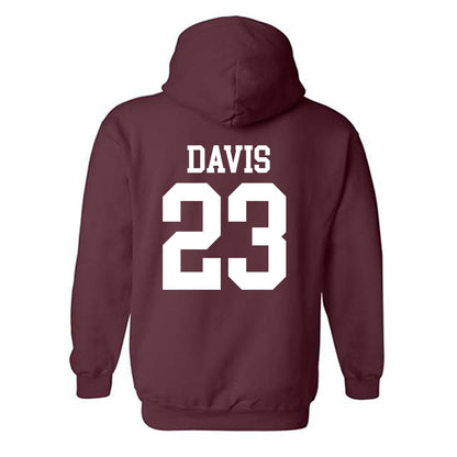 Mississippi State - NCAA Football : SetH Davis - Classic Shersey Hooded Sweatshirt-1
