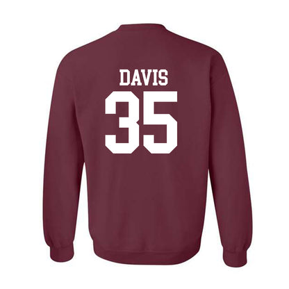 Mississippi State - NCAA Baseball : Ben Davis - Classic Shersey Crewneck Sweatshirt-1