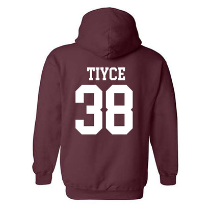 Mississippi State - NCAA Football : Nathan Tiyce - Classic Shersey Hooded Sweatshirt-1
