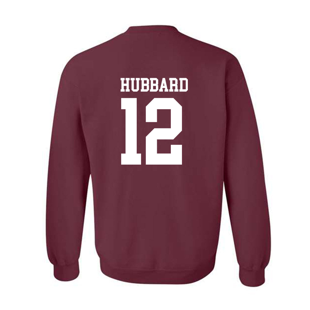 Mississippi State - NCAA Men's Basketball : Josh Hubbard - Classic Shersey Crewneck Sweatshirt-1