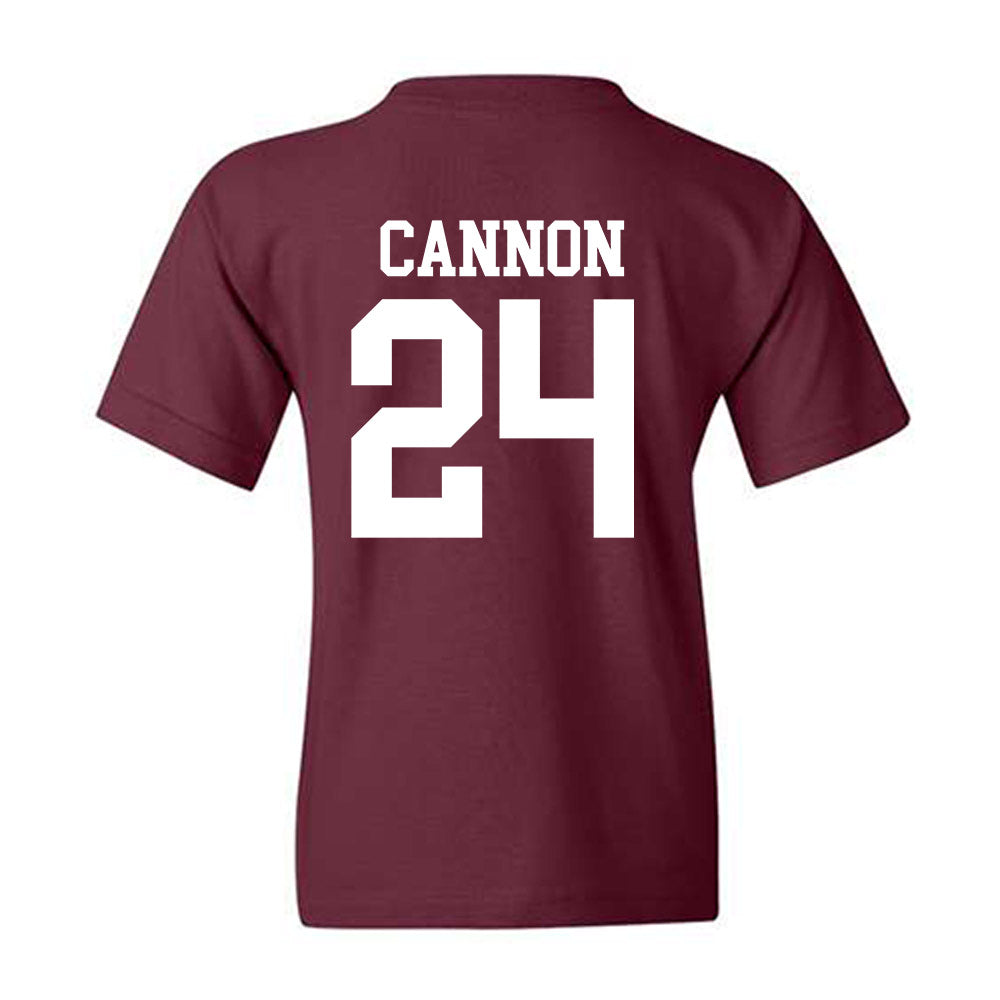 Mississippi State - NCAA Football : Elijah Cannon - Classic Shersey Youth T-Shirt-1