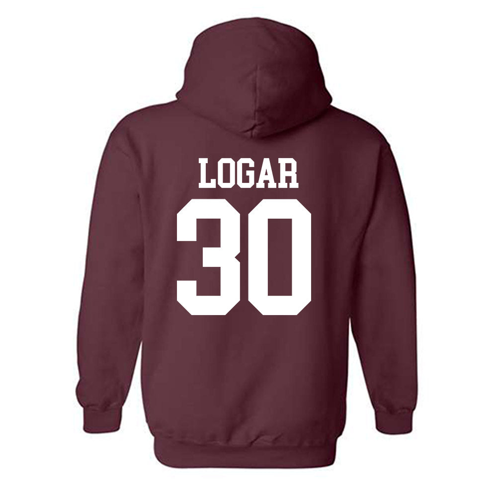 Mississippi State - NCAA Baseball : Jackson Logar - Classic Shersey Hooded Sweatshirt-1