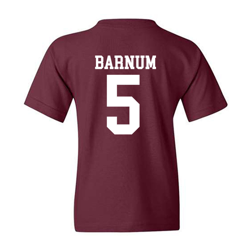 Mississippi State - NCAA Women's Basketball : Erynn Barnum - Classic Shersey Youth T-Shirt-1
