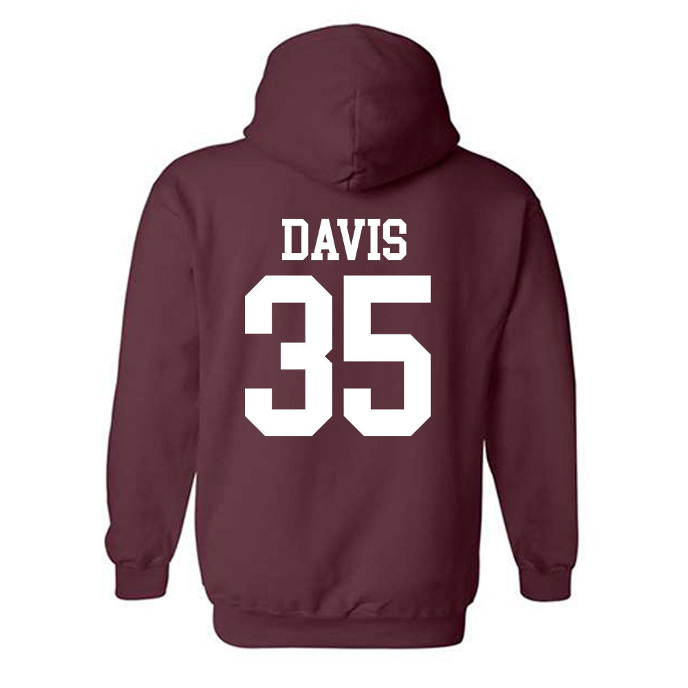 Mississippi State - NCAA Baseball : Ben Davis - Classic Shersey Hooded Sweatshirt-1