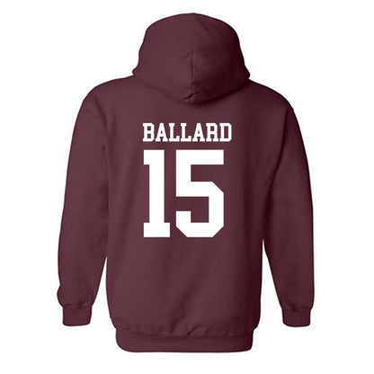 Mississippi State - NCAA Men's Basketball : Quincy Ballard - Classic Shersey Hooded Sweatshirt-1