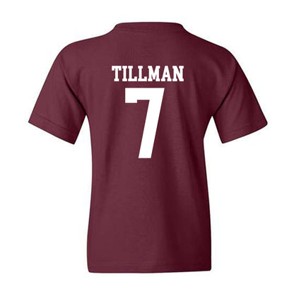 Mississippi State - NCAA Football : Zakari Tillman - Classic Shersey Youth T-Shirt-1