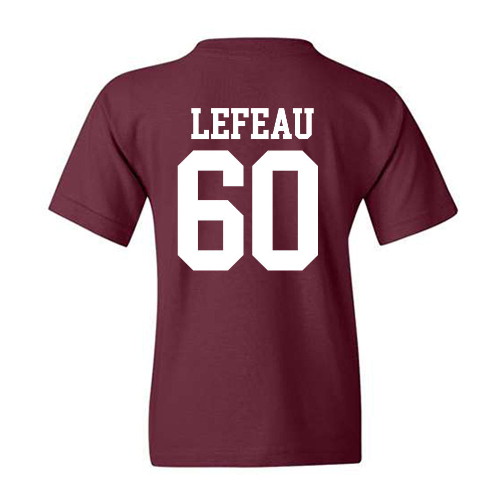 Mississippi State - NCAA Football : Matthew Lefeau - Classic Shersey Youth T-Shirt-1
